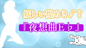 妖しい煌めき！？『夜想曲E♭』
