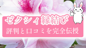 ゼクシィ縁結びの評判と口コミを完全伝授