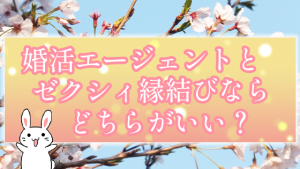 婚活エージェントとゼクシィ縁結びならどちらがいい？