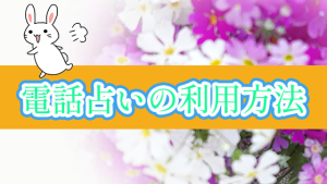 電話占いの利用方法