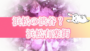 浜松の渋谷？浜松有楽街