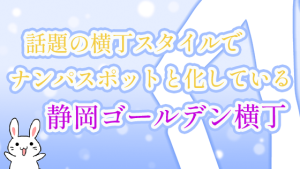 話題の横丁スタイルでナンパスポットと化している静岡ゴールデン横丁