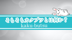 そもそもカクブツとは何か？ kaku-butsu